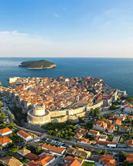Croatia Prints: Dubrovnik, Dalmatian Coast, Adriatic, Croatia