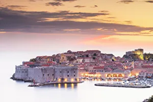 Croatia Prints: Dubrovnik, Dalmatian Coast, Adriatic, Croatia