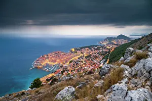 Croatia Prints: Dubrovnik, Dalmatian Coast, Adriatic, Croatia