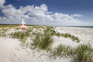 Dueodde beach on Bornholm, Denmark