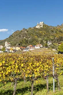 Waldviertel Prints: Duernstein, Wachau, Waldviertel, district of Krems, Lower Austria, Austria, Europe