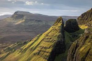 Quiraing Prints: Dun Dubh in the Trotternish Ridge near the Quiraing on the Isle of Skye
