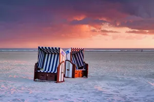 Norderney Prints: Dune at Beach, Norderney Island, North Sea, Ost Frisia, NP Wadden Sea, Germany, Europe