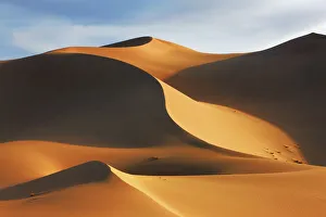 Dune landscape in Erg Admer - Algeria, Djanet, Erg Admer - Sahara