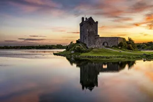 Connacht Prints: Dunguaire Castle, County Galway, Connacht province, Ireland