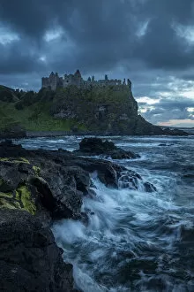 Images Dated 24th March 2021: Dunluce Castle, County Antrim, Northern Ireland, UK
