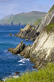 Images Dated 4th December 2009: Dunmore Head looking towards the Blasket Islands, Dingle Peninsula, County Kerry, Munster