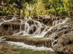 Waterfalls Collection: Dunns River Falls, Ocho Rios, Saint Ann Parish, Jamaica
