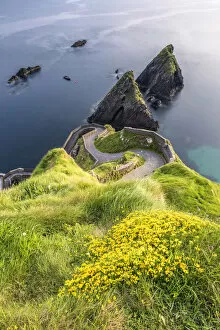 Images Dated 20th June 2016: Dunquin pier (Dun Chaoin), Dingle peninsula, County Kerry, Munster province, Ireland, Europe