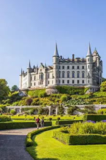 Dunrobin Castle, Golspie, Sutherland, Scotland, UK