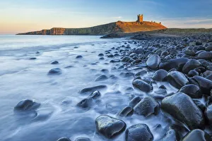 Northumberland Prints: Dunstanburgh Castle and Embleton Bay, Northumberland, England