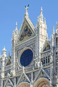 Images Dated 30th August 2019: Duomo di Siena (Siena Cathedral), UNESCO World Heritage Site, Siena, Tuscany, Italy