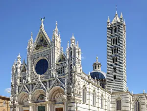 Duomo di Siena (Siena Cathedral), UNESCO World Heritage Site, Siena, Tuscany, Italy