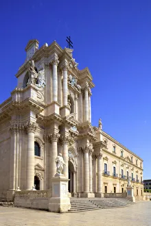 Images Dated 27th August 2014: Duomo, Ortygia, Syracuse, Sicily, Italy