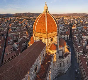 Duomo Gallery: Duomo Santa Maria del Fiore and Skyline Over Florence, Italy