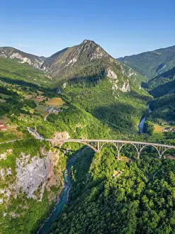 Montenegro Prints: Durdevica Tara Bridge, Tara Canyon, Durmitor National Park, Montenegro