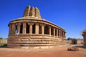 Karnataka Prints: Durga temple, Aihole, Karnataka, India