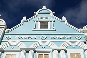 Aruba Prints: Dutch Architecture Detail, Oranjestad, Aruba, Caribbean