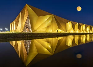 Canal Gallery: The Dutch Vault, Royal Dutch Mint, Wilma Wastiau Architect, Houten, Holland, Netherlands