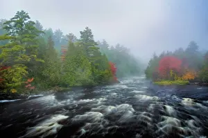 Algonquin Prints: Early autumn on the Petawawa River in Algonquin Provincial Park, Ontario, Canada