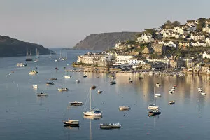 Images Dated 28th May 2021: Early spring morning at Salcombe in the South Hams, Devon, England. Spring (April) 2019