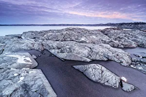 Wawa Prints: An early winter day on Lake Superior near Wawa, Ontario