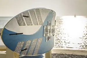 Surfboard Prints: East Beach of List, Sylt, Schleswig-Holstein, Germany