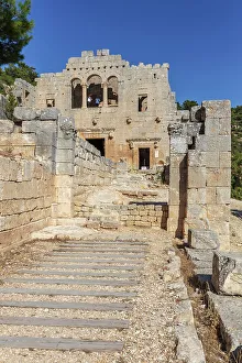 Anatolia Prints: East Church, Alahan Monastery, 5th century, Mersin province, Turkey
