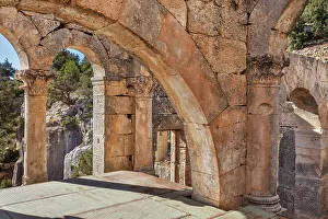 Anatolia Prints: East Church, Alahan Monastery, 5th century, Mersin province, Turkey