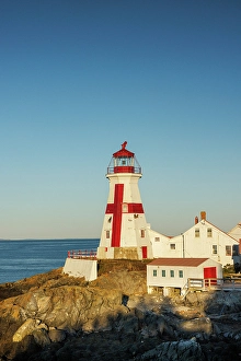 Head Harbour Prints: East Quoddy Lighthouse, Campobello Island, New Brunswick, Canada