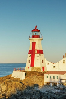 Tourist Destination Prints: East Quoddy Lighthouse, Campobello Island, New Brunswick, Canada
