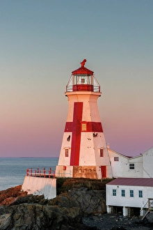 Head Harbour Prints: East Quoddy Lighthouse, Campobello Island, New Brunswick, Canada