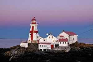 Head Harbour Prints: East Quoddy Lighthouse, Campobello Island, New Brunswick, Canada