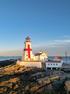 Tourist Destination Prints: East Quoddy Lighthouse, Campobello Island, New Brunswick, Canada