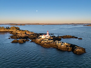 East Quoddy Lighthouse, Campobello Island, New Brunswick, Canada