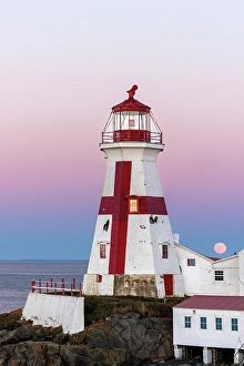 Tourist Destination Prints: East Quoddy Lighthouse, Campobello Island, New Brunswick, Canada