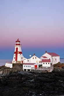 Head Harbour Prints: East Quoddy Lighthouse, Campobello Island, New Brunswick, Canada