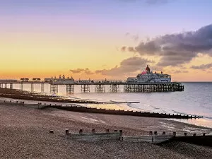 Daybreak Gallery: Eastbourne Pier at dawn, Eastbourne, East Sussex, England, United Kingdom