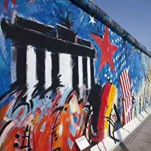 Images Dated 18th July 2011: Eastside gallery (Berlin Wall), Muhlenstrasse, Berlin, Germany