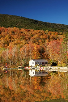 White Mountains Prints: Echo Lake, Franconia, New Hampshire, New England, USA