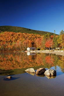 White Mountains Prints: Echo Lake, Franconia, New Hampshire, New England, USA
