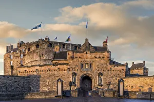 Portal Prints: Edinburgh Castle, City of Edinburgh, Scotland, Great Britain