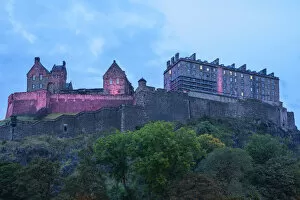 Images Dated 2nd July 2021: Edinburgh Castle, Edinburgh, Scotland, Great Britain, United Kingdom