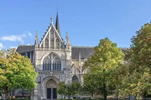 Images Dated 20th January 2023: Eglise Notre-Dame des Victoires au Sablon, Brussels, Belgium