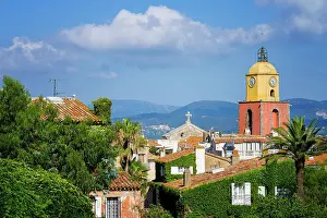 Cote Dazur Prints: Eglise Notre Dame de l'Assomtion de Saint-Tropez Saint-Tropez