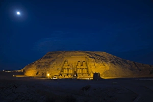 Images Dated 15th March 2017: Egypt, Abu Simbel, The Great Temple, known as Temple of Ramses II
