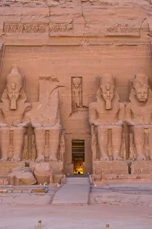 Abu Simbel Gallery: Egypt, Abu Simbel, The Great Temple, known as Temple of Ramses II
