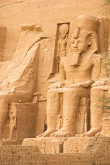 Egypt, Abu Simbel, The Great Temple, known as Temple of Ramses II