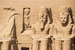 Egypt, Abu Simbel, The Great Temple, known as Temple of Ramses II