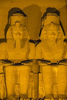 Egypt, Abu Simbel, The Great Temple, known as Temple of Ramses II